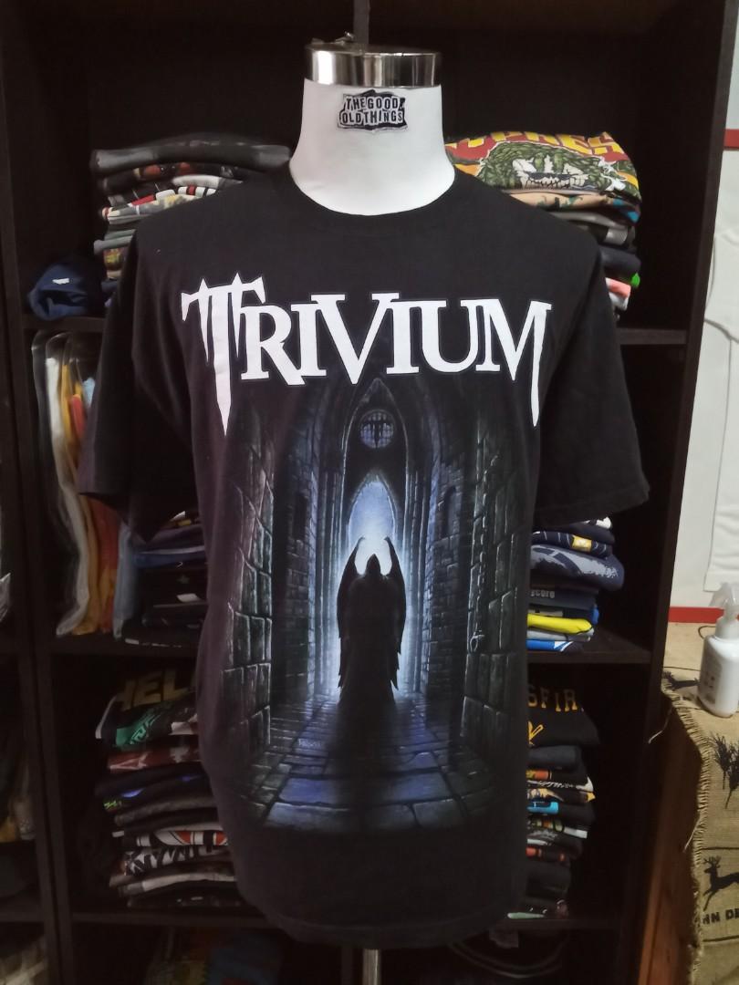 TRIVIUM band t-shirt, Men's Fashion 