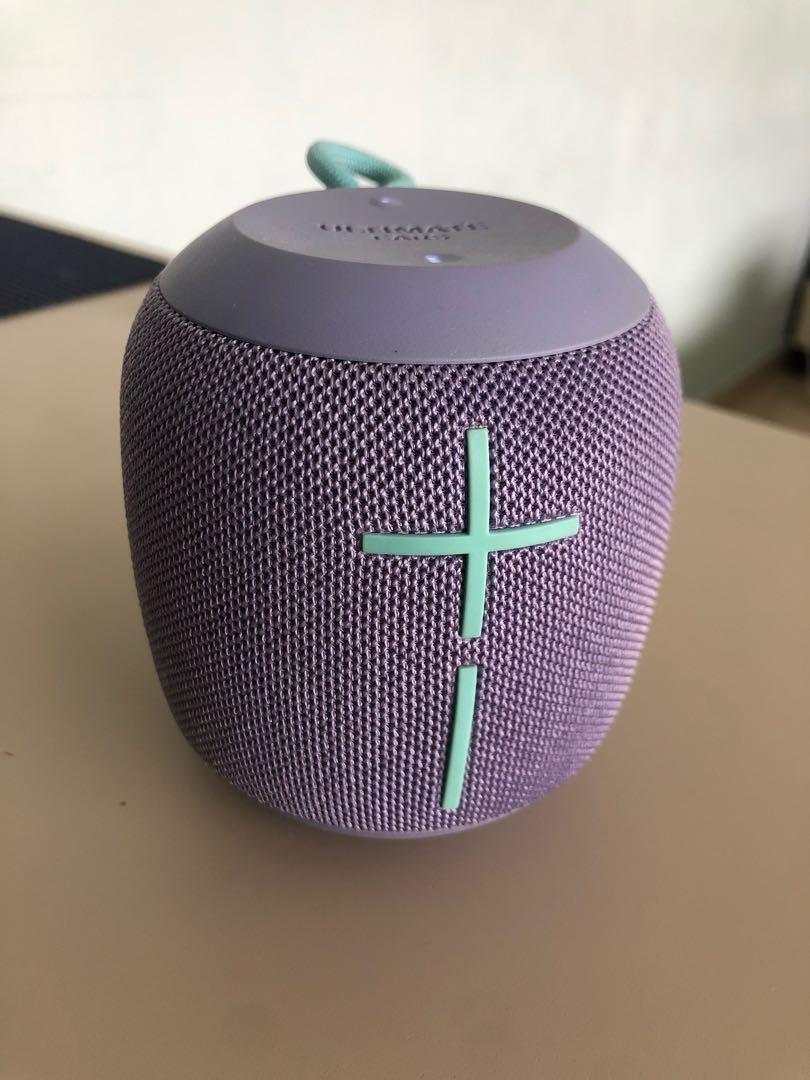 Ultimate Ears Wonderboom Portable Bluetooth Speaker Lilac, Audio