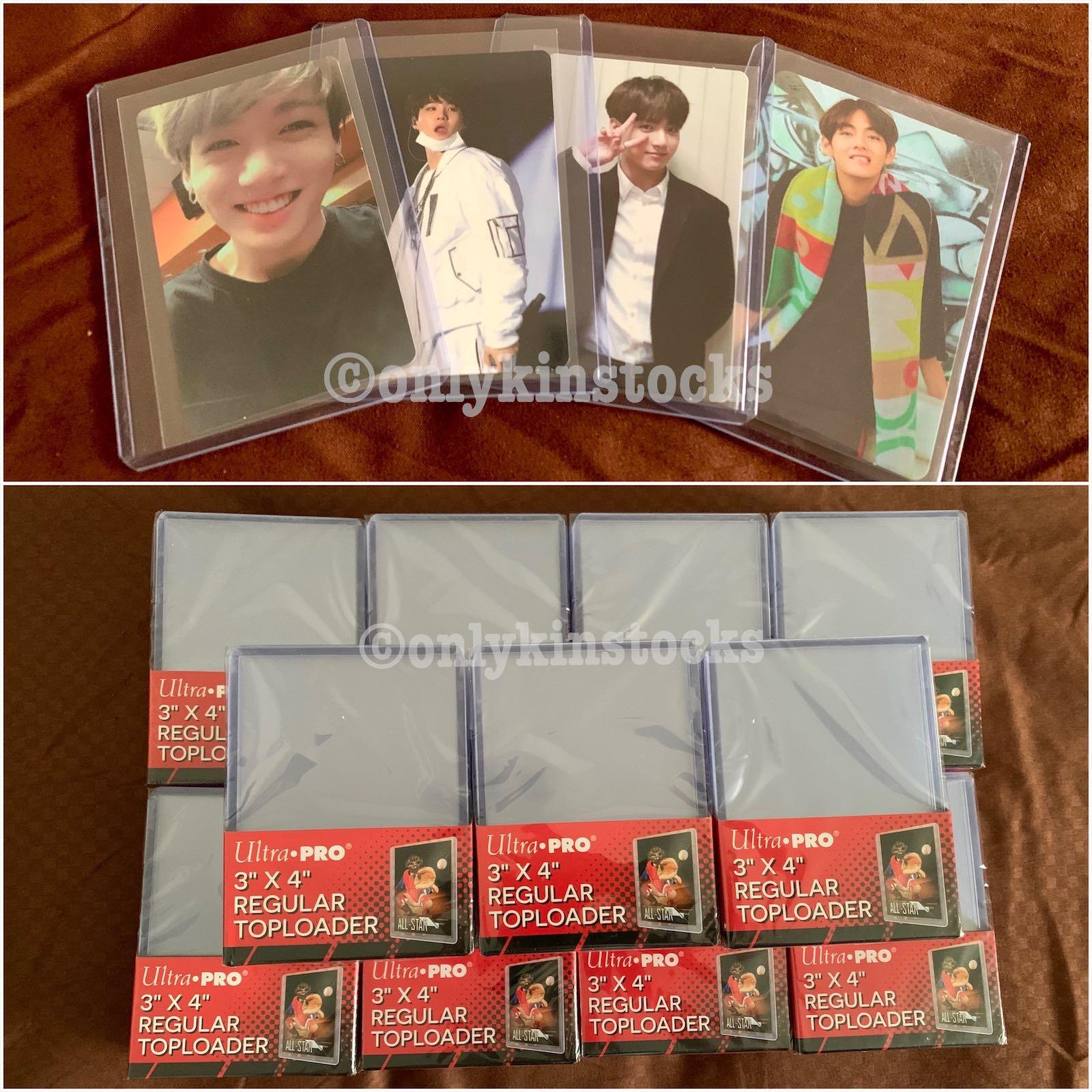 Ultrapro Regular Toploaders for Cards/Photocard , Hobbies & Toys