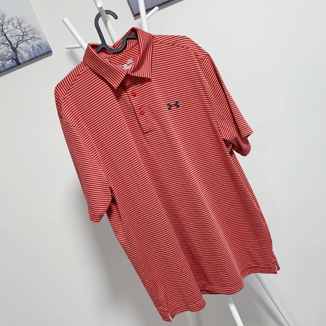 under armour burgundy shirt