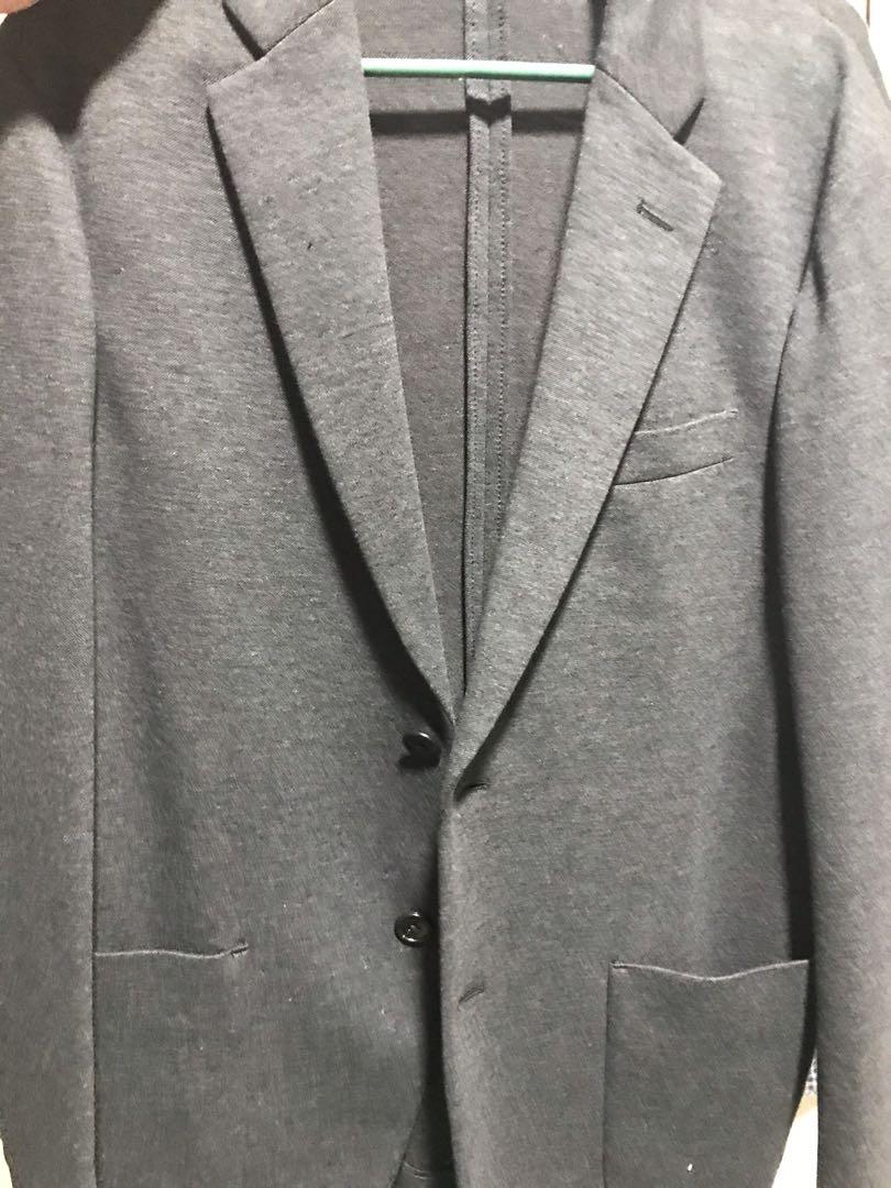 Uniqlo grey coat online