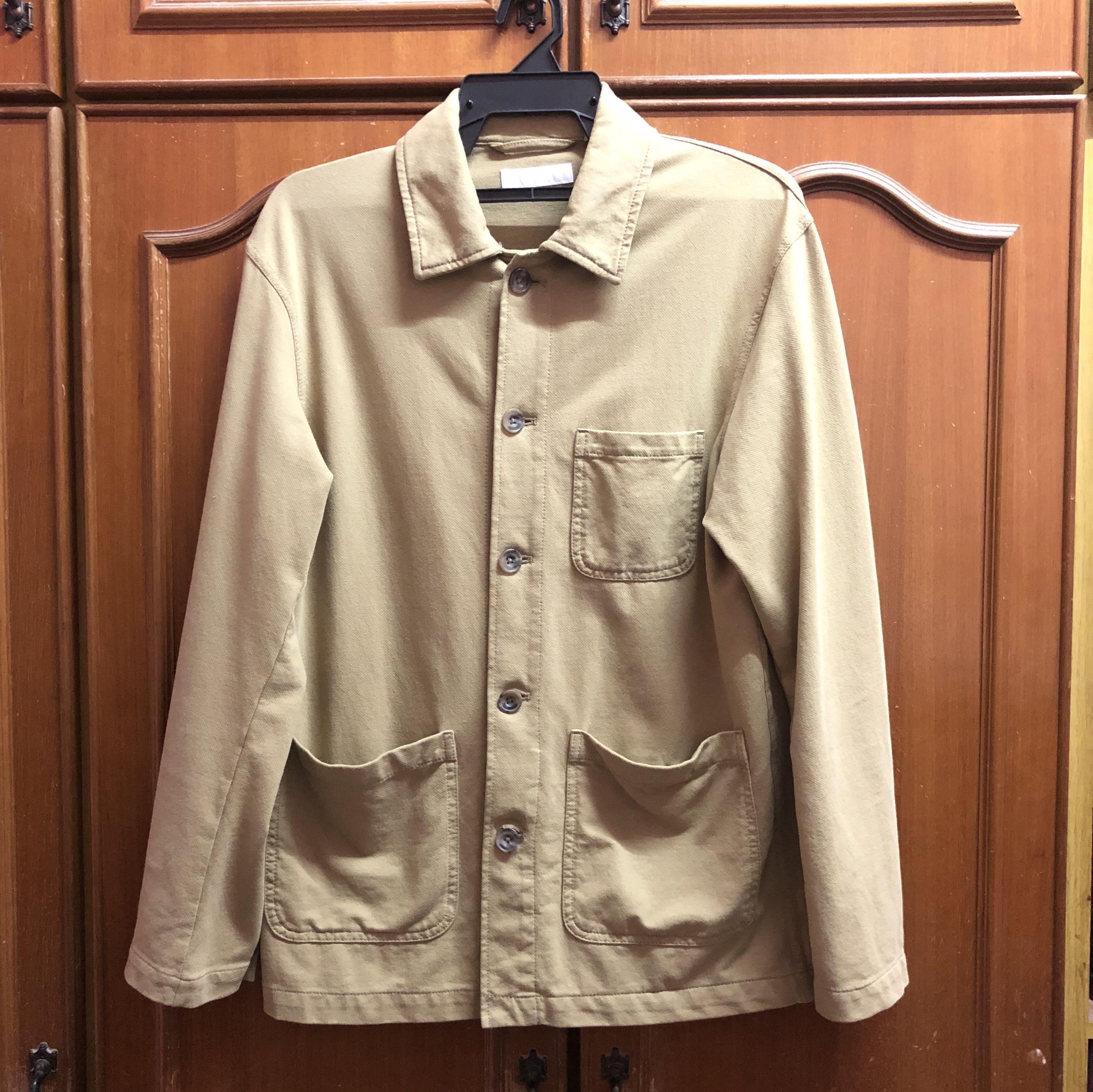 Uniqlo JW Anderson X Uniqlo Washed Work Jacket  Grailed