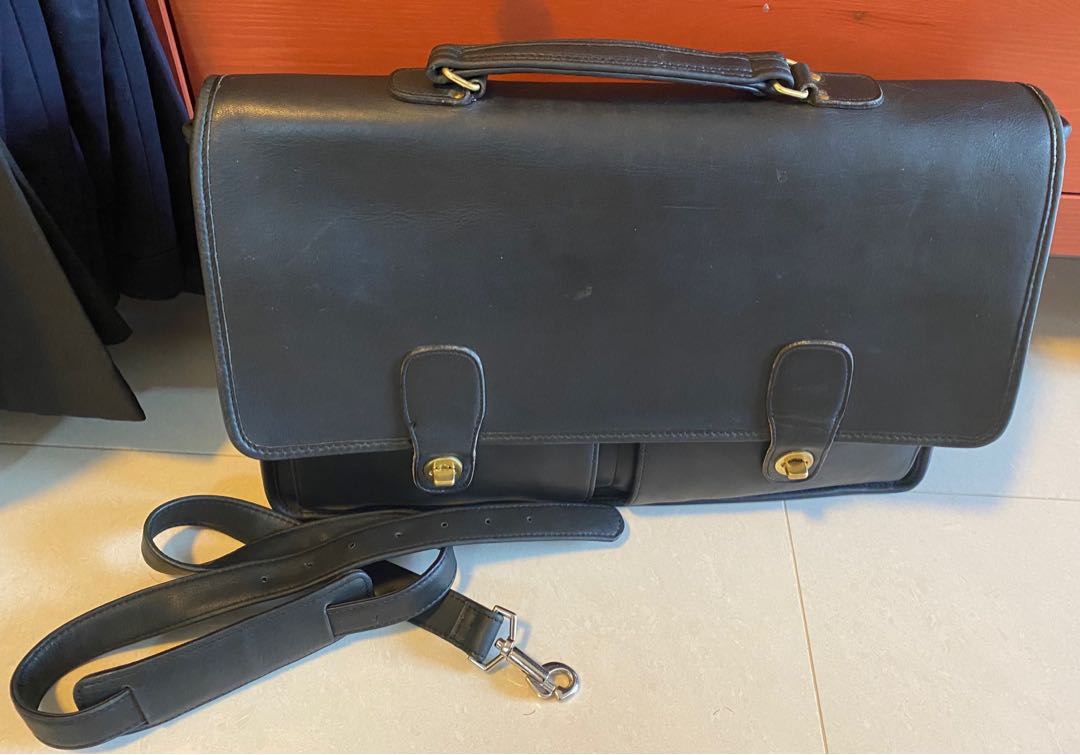 coach briefcase vintage