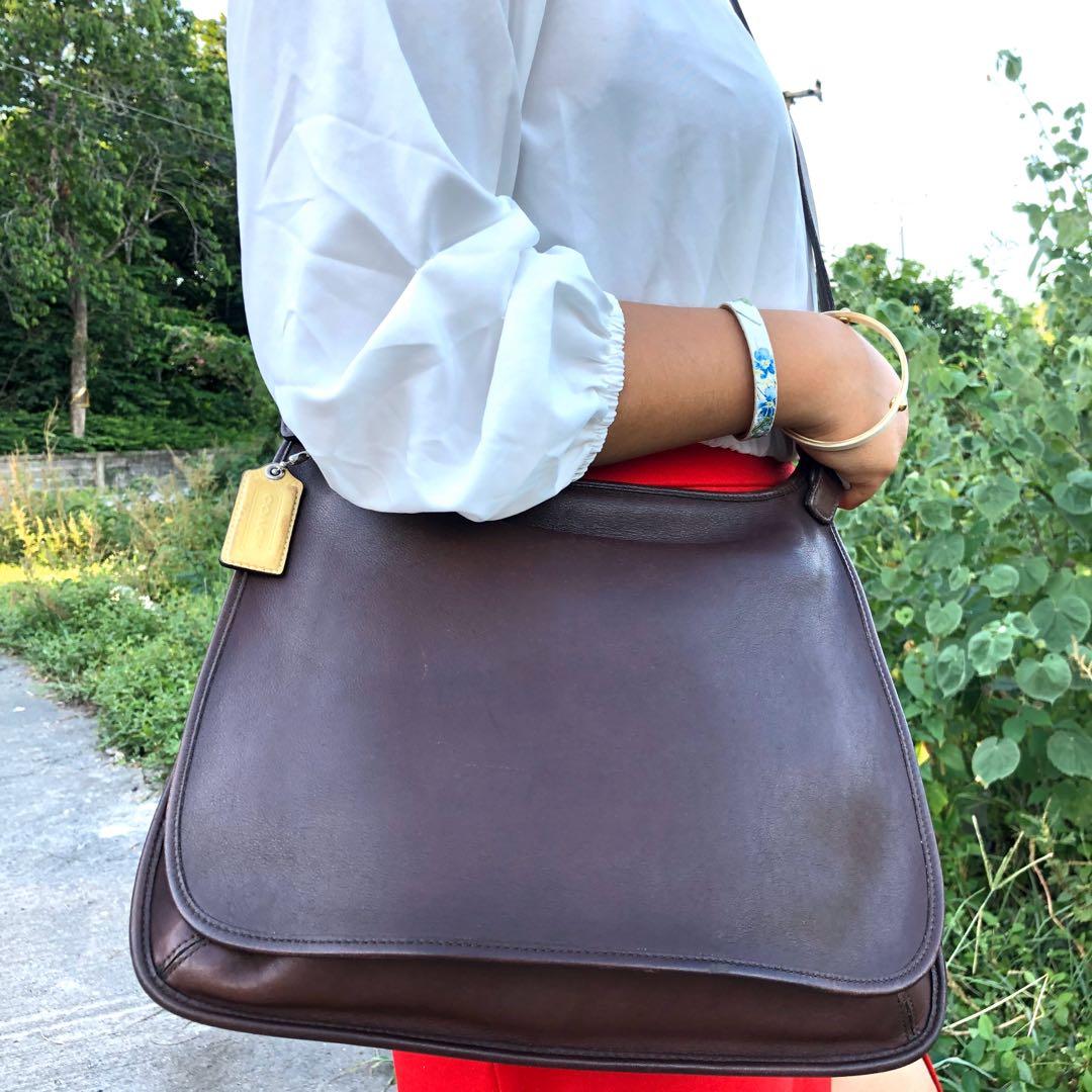 Coach hippie flap bag clearance