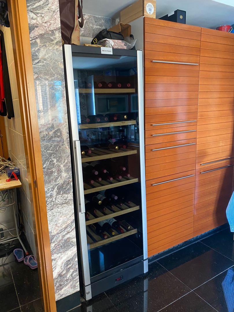 Vintec wine fridge ALV190SG2E (self pick up) , 傢俬＆家居, 傢俬 Carousell