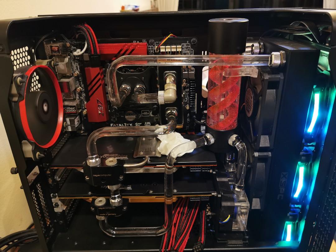 Water Cooling RGB Reservoir, Computers & Tech, Parts & Accessories