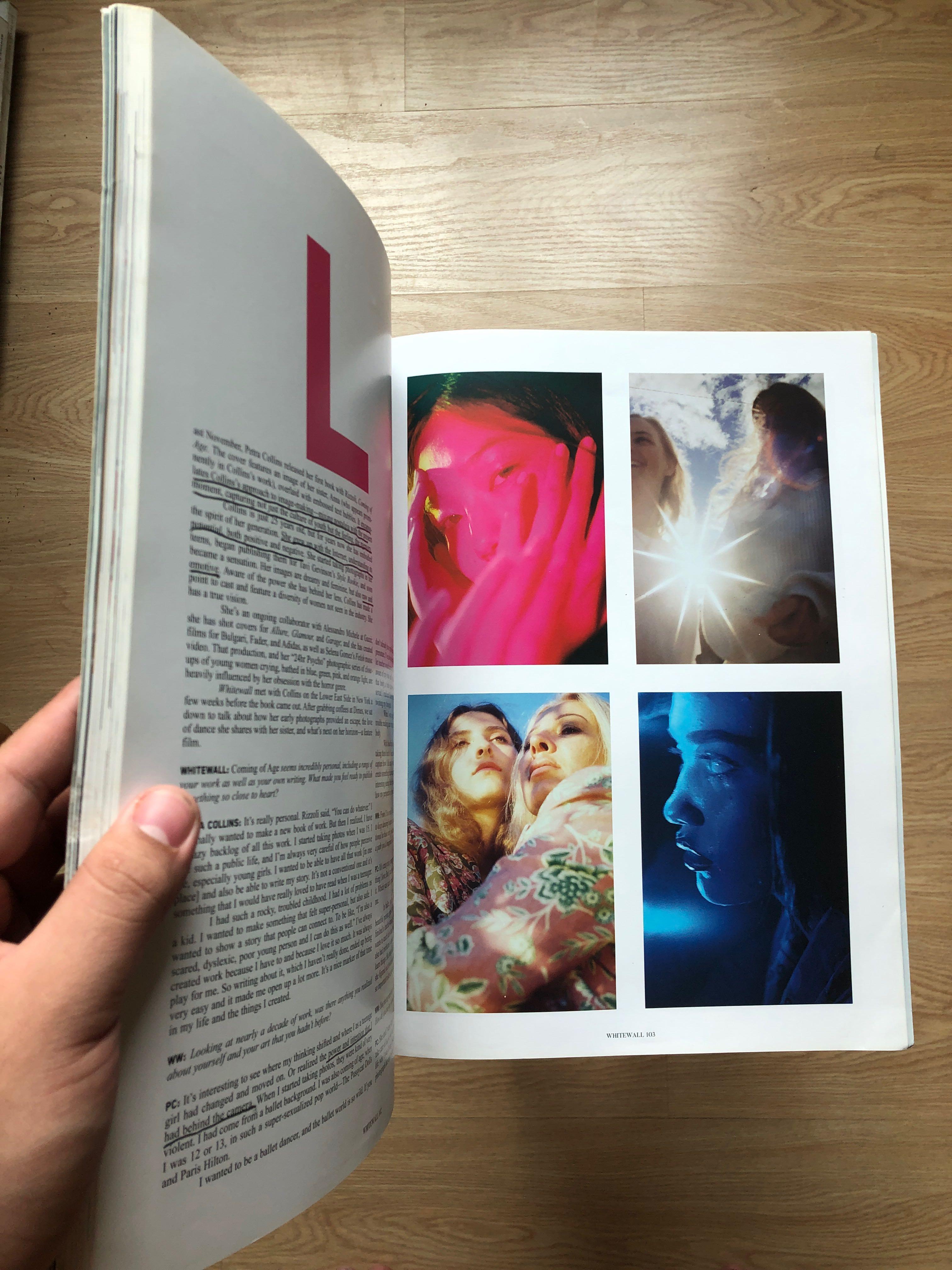 Whitewall Magazine Petra Collins, Hobbies & Toys, Books & Magazines