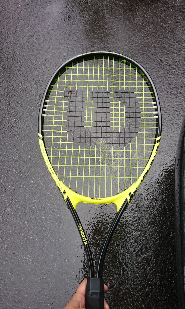 wilson matrix tennis racket