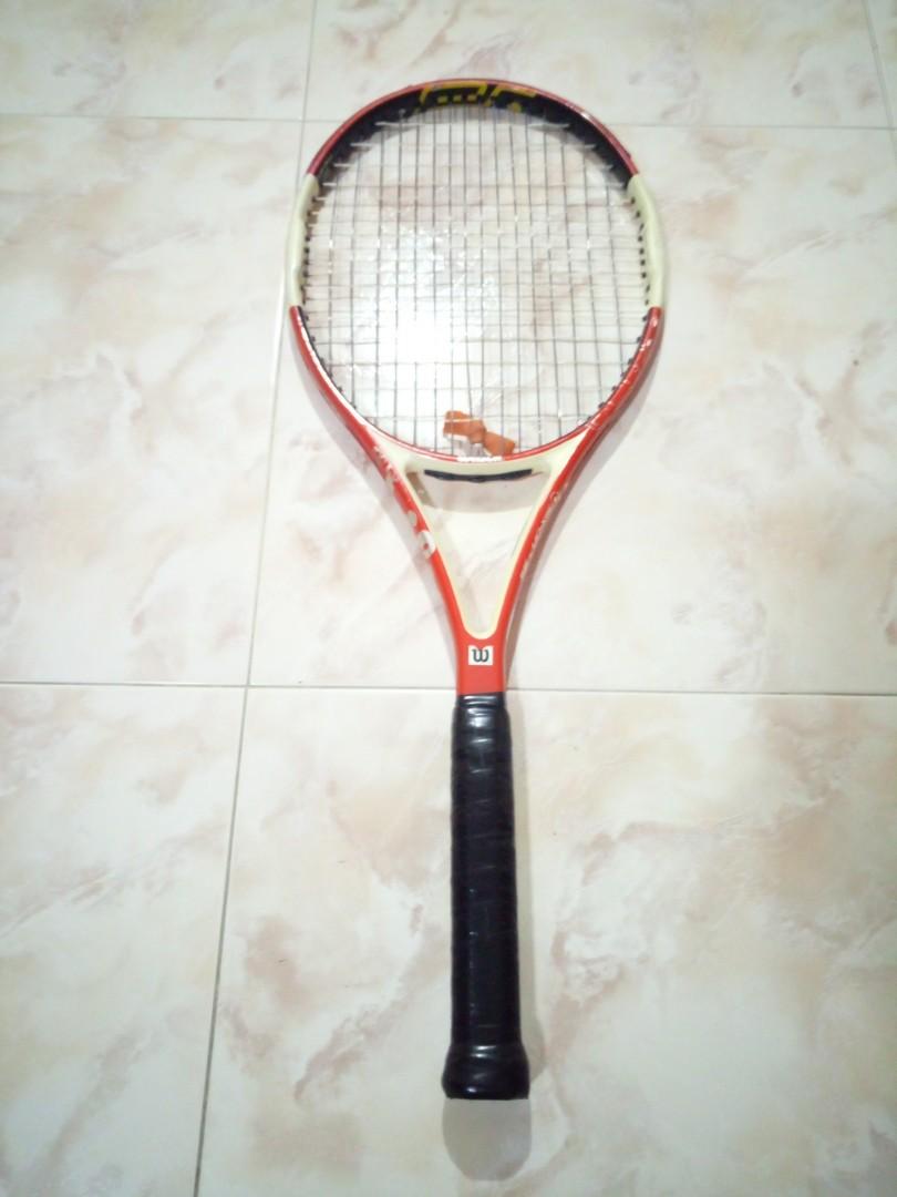 Wilson Ncode Six One 95 Tennis Racquet Sports Sports Games Equipment On Carousell