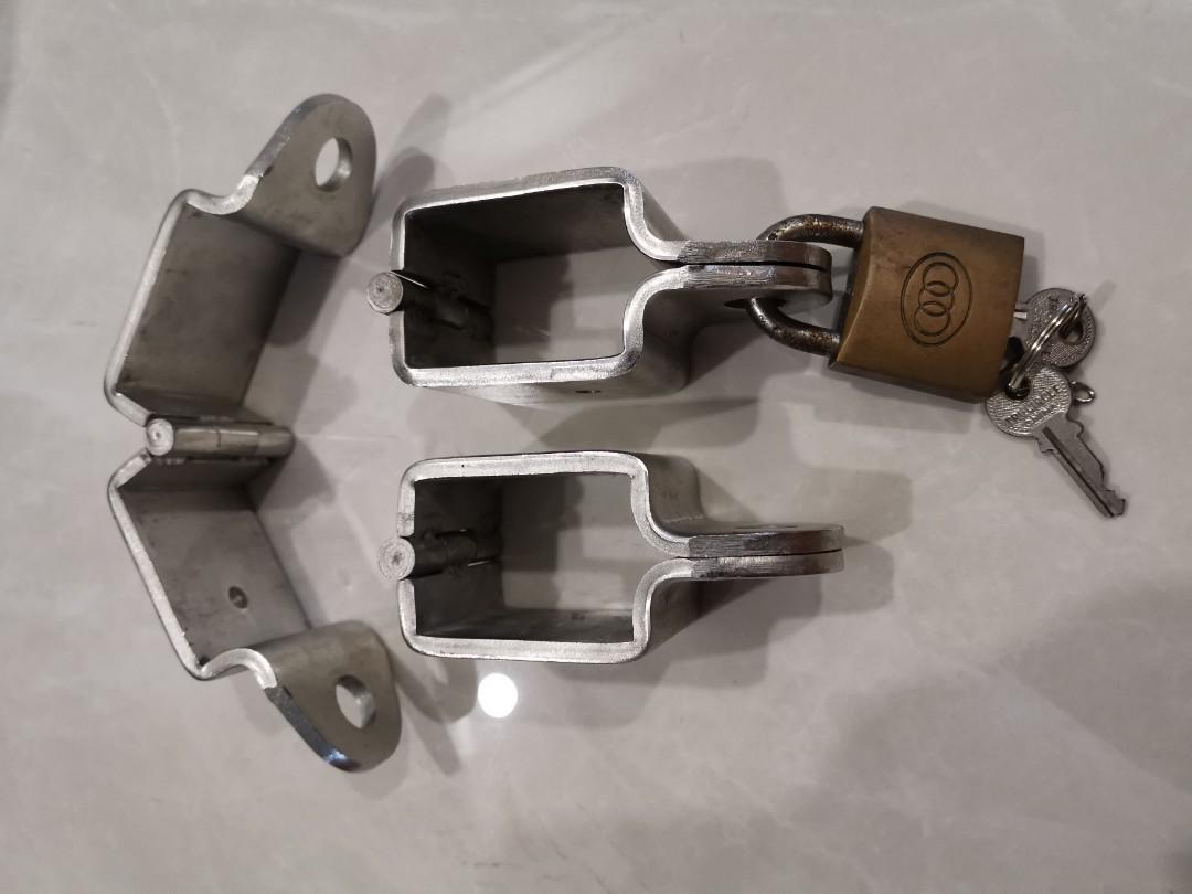 Household Items Window Grill Gate Extra Secured Padlock Security Safety Philips Table Lamp Bronze Galloping Horse É£æ°´ Feng Shui Auspicious Ikea Lack Down Spotlight Everything Else On Carousell