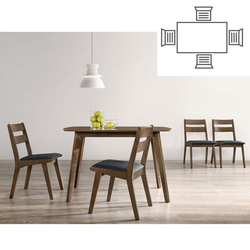 Wooden Dining Set 1 4 Furniture Tables Chairs On Carousell