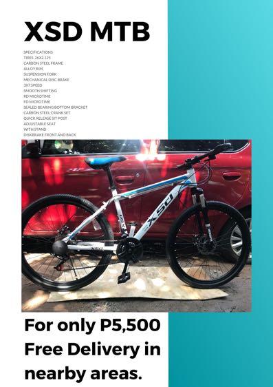 XSD Mountain Bike. Sports Equipment Bicycles Parts Bicycles