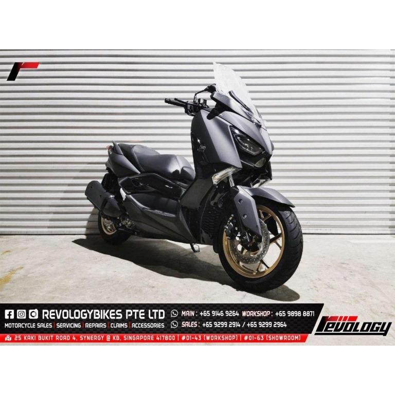 Yamaha Xmax 250 Matte Black W Gold Rims 2020 Motorcycles Motorcycles For Sale Class 2a On Carousell