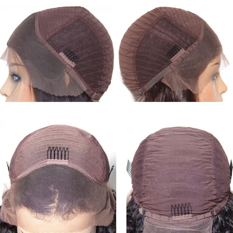 18 inch “13x4” Kinky Lace Front Human Hair Wig (Brazilian Virgin Remy)