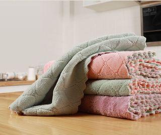 Cleaning ClothDish Towels, Double-Sided Dish Drying TowelsReusable Household Cleaning Cloths for House Furniture Table Kitchen Dish Window Glasses