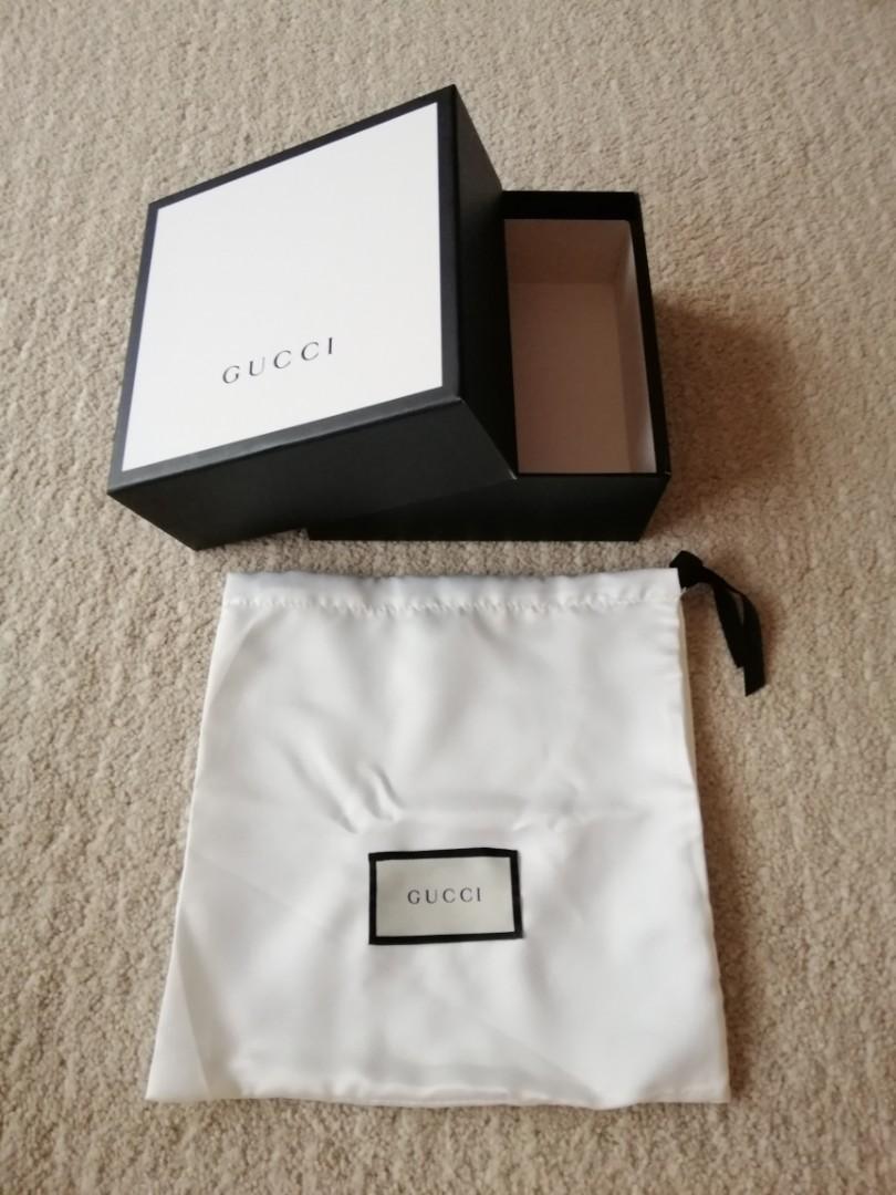Gucci belt box online and dust bag