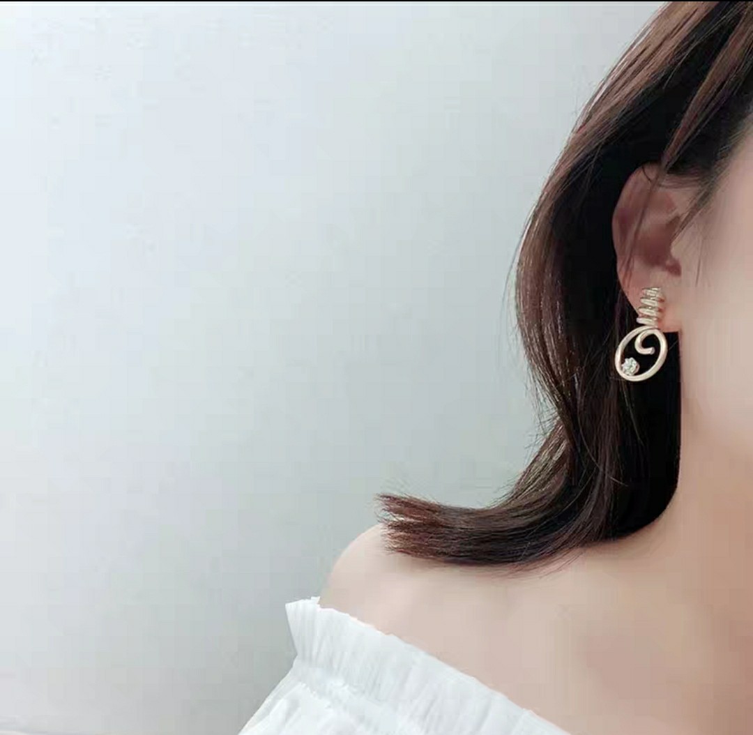 日韓系燈泡造型耳環耳飾 S925