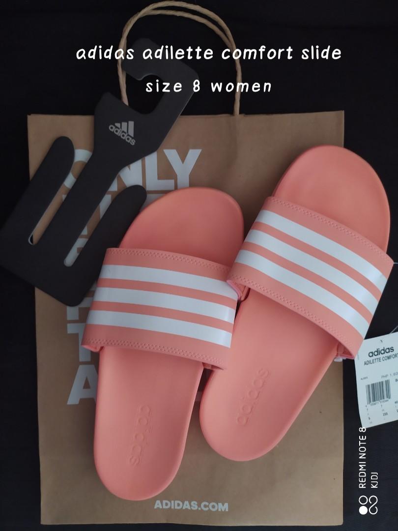 adidas slides womens size 8