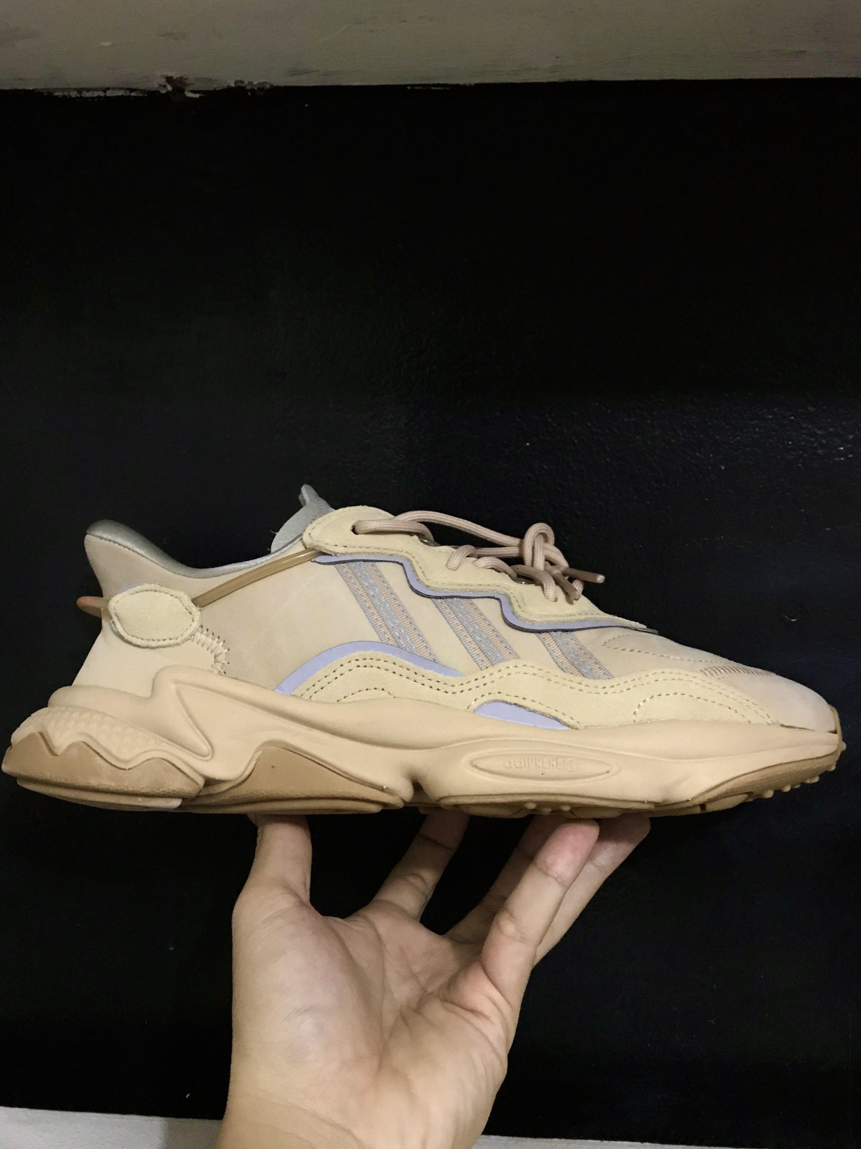 Adidas Ozweego Suede (Pale nude) limited edition US 9.5, Men's Fashion,  Footwear, Sneakers on Carousell