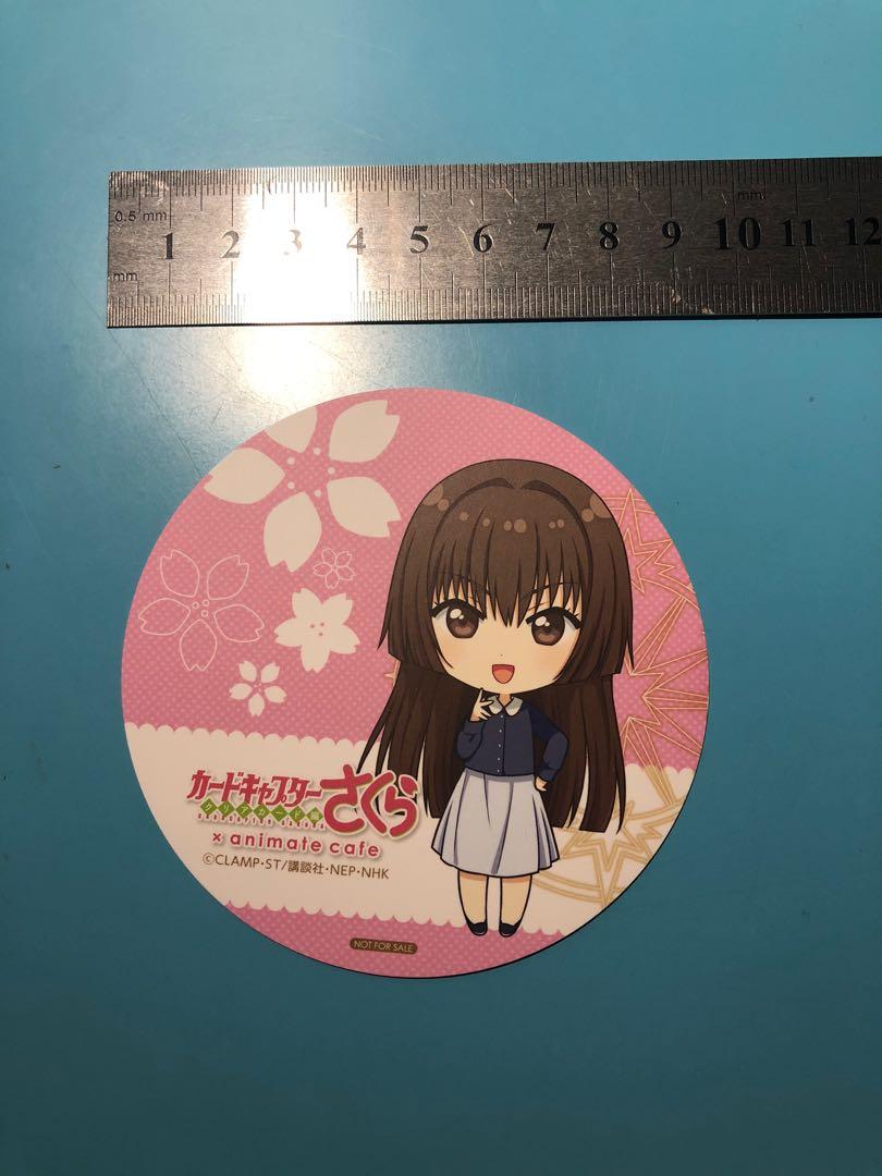 Animate Cafe 百變小櫻秋月奈久留杯墊 玩具 遊戲類 玩具 Carousell