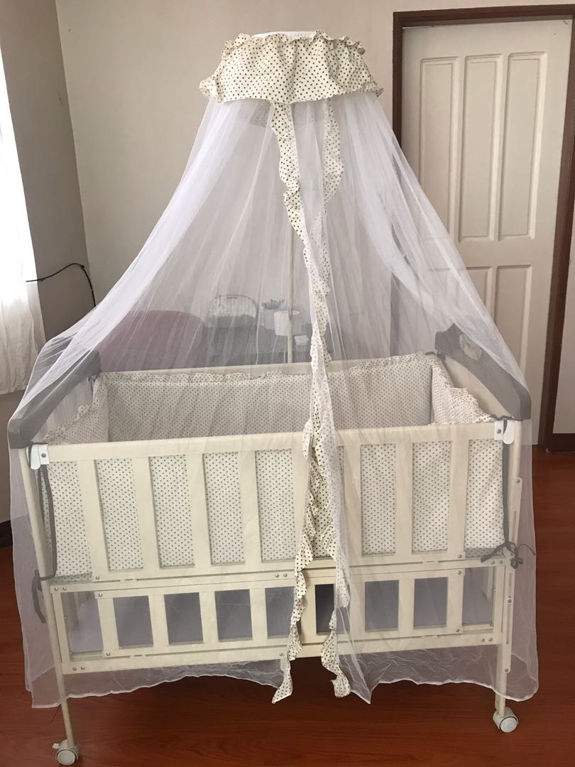 Apruva Metal Crib Babies Kids Baby Nursery Kids Furniture