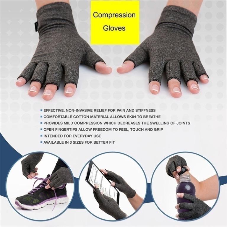 Arthritis Compression Glove Rheumatoid Osteoarthritis Open Finger Thumb