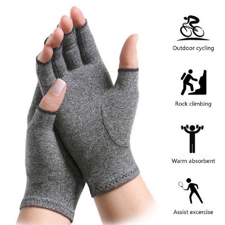 Arthritis Compression Glove Rheumatoid Osteoarthritis Open Finger Thumb