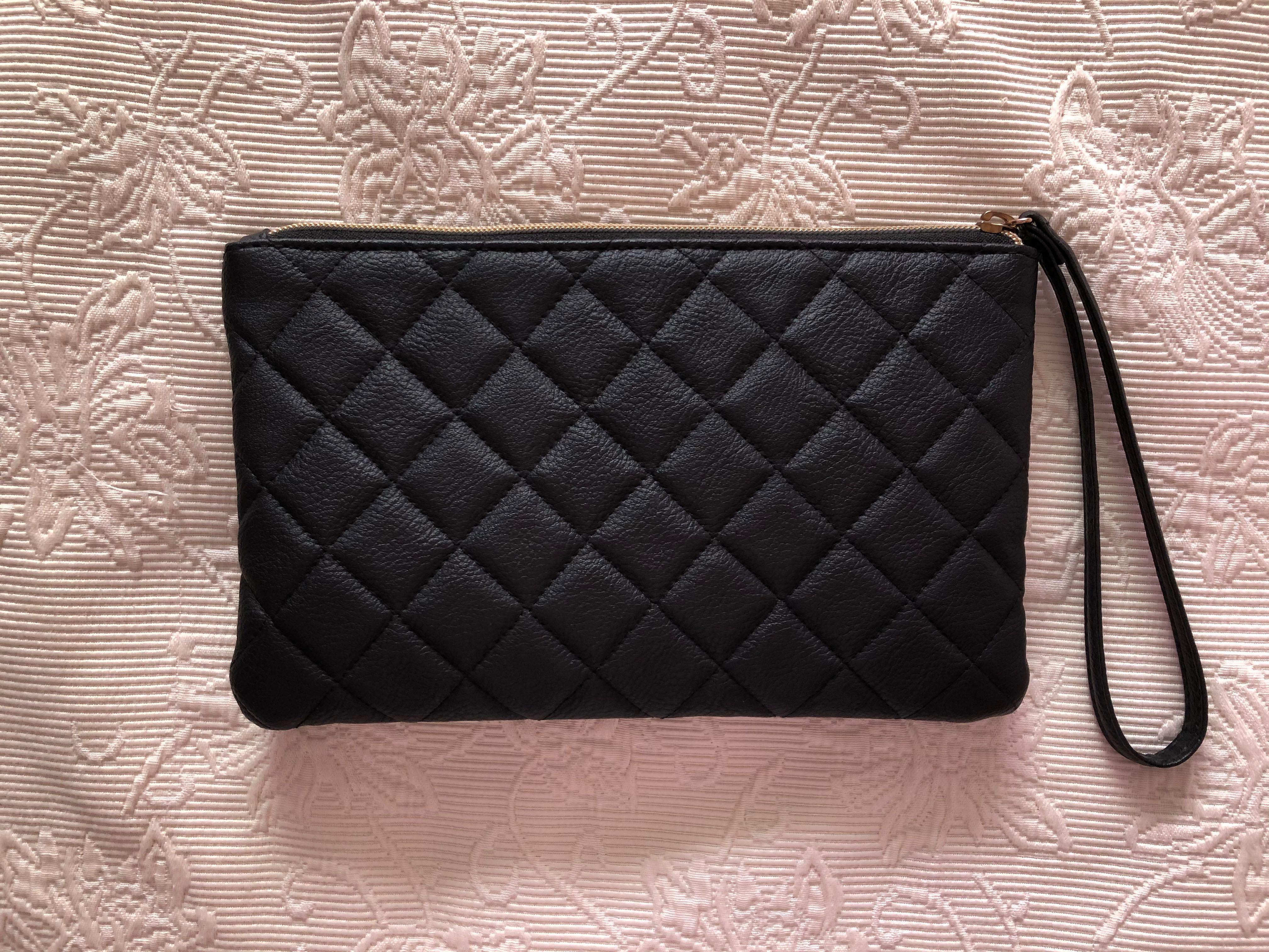 Atmosphere Black Clutch Bag