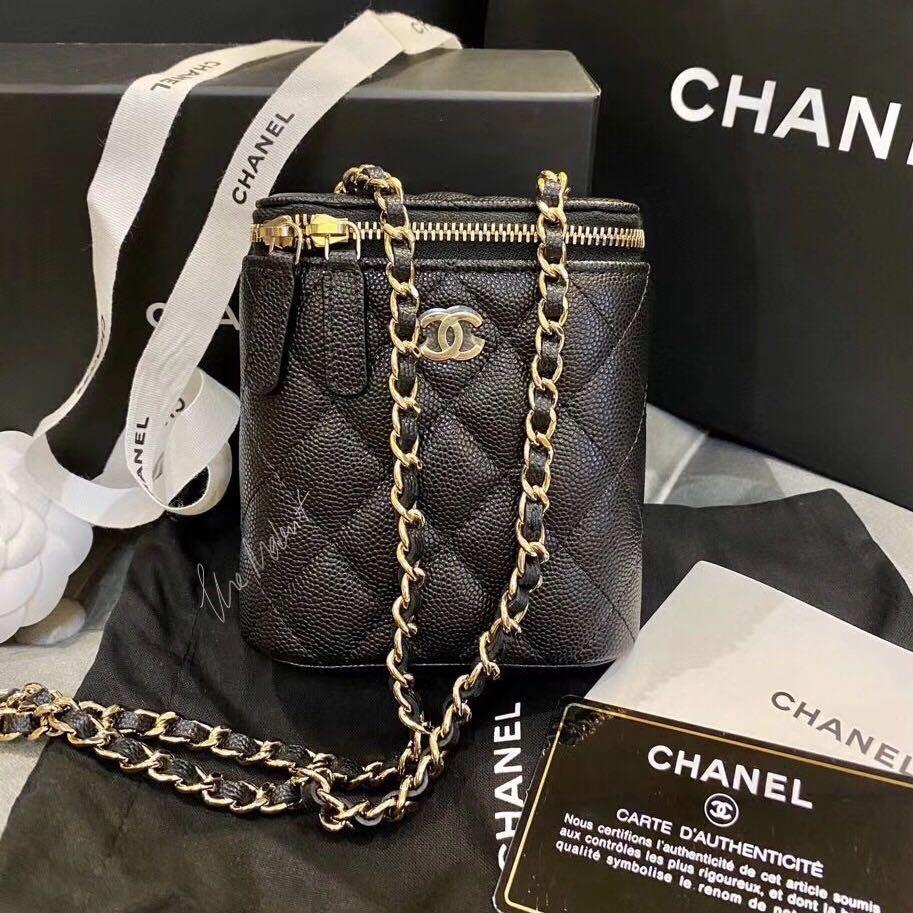 chanel mini vanity with classic chain
