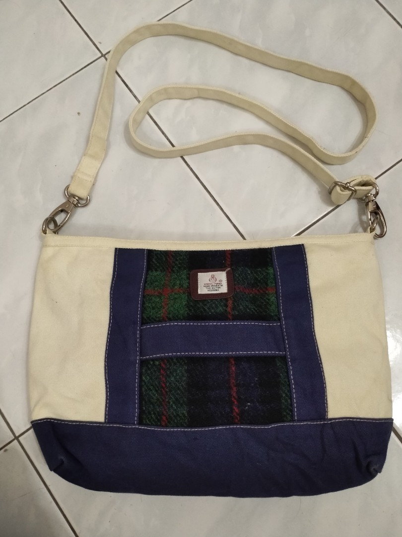 harris tweed sling bag