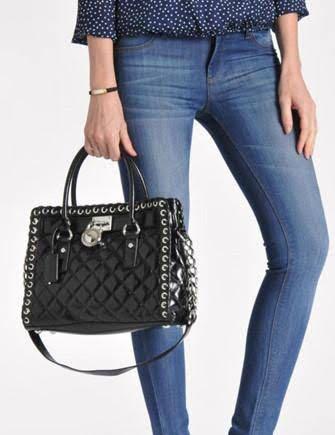 michael kors hamilton quilted tote