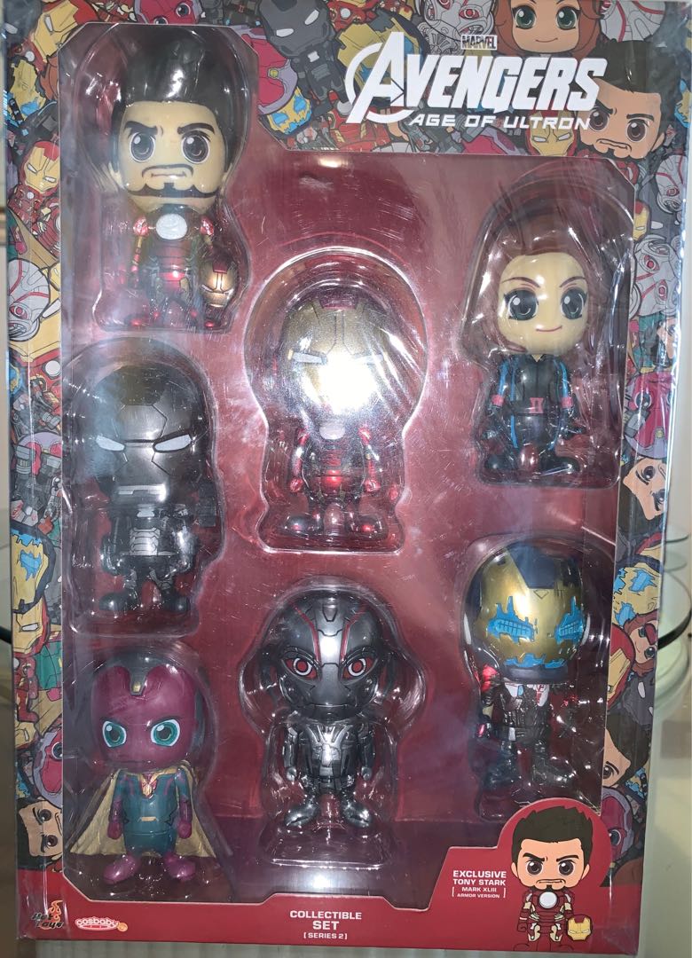 Avengers Age Of Ultron Cosbaby Collectible Set Series 2 Toys Games Toys On Carousell