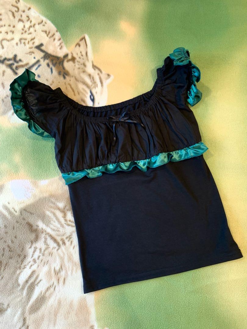 Y2k Baby Doll Top Women S Fashion Tops Sleeveless On Carousell