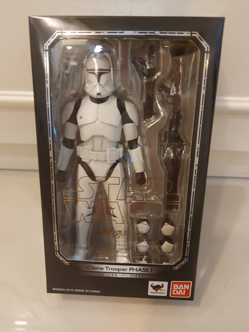 Bandai shf s.h.figuarts star wars clone trooper phase 1