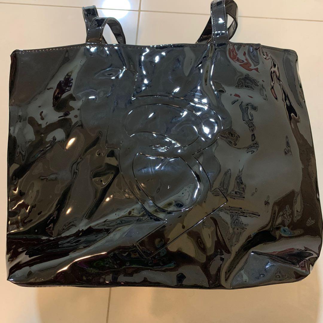 Glossy tote clearance bags