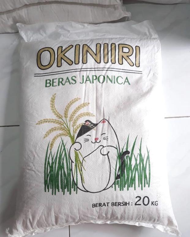 Beras Jepang Okiniri 20 Kg Makanan Minuman Makanan Instan Di Carousell