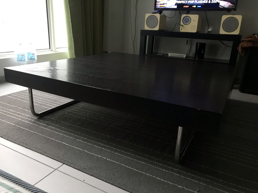 Big Square Coffee Table Home Furniture Furniture On Carousell