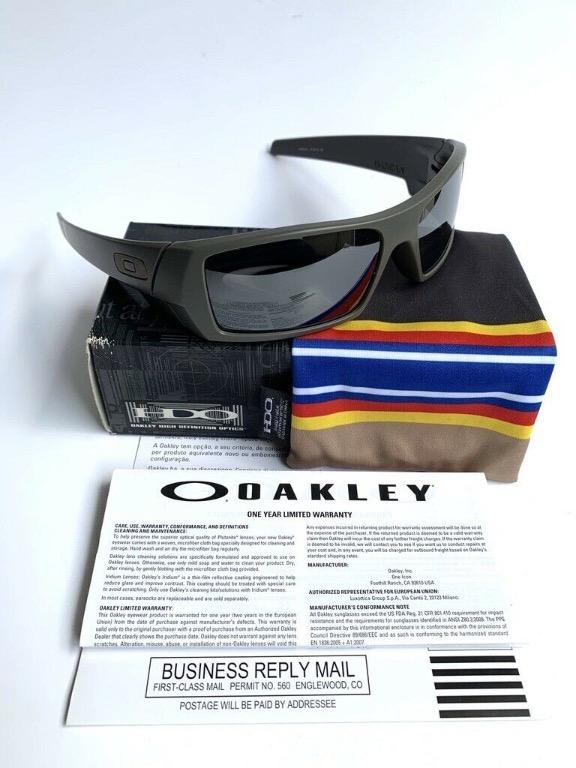 BNEW AUTHENTIC Oakley Sunglasses SI Gascan GWOT Matte Onyx Black ...