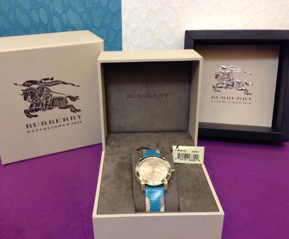 burberry watch purple