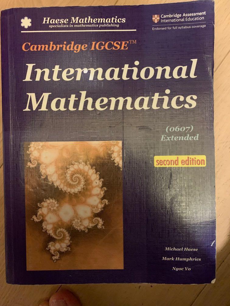 新版 Cambridge International Mathematics CD付き - 本