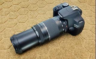 Canon 1200D with 75-300mm Telephoto Lens