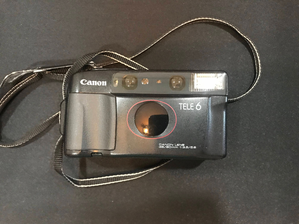 Canon Autoboy Tele 6 Date, Photography, Cameras on Carousell