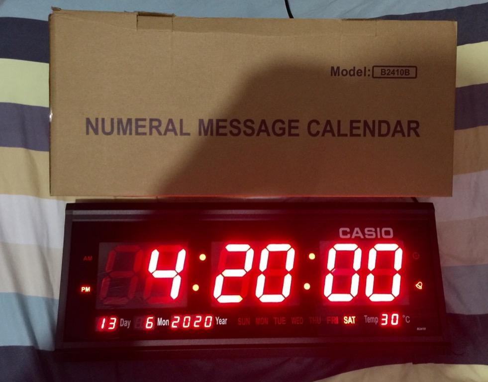 Casio Digital Clock, TV & Home Appliances, Kitchen Appliances ...