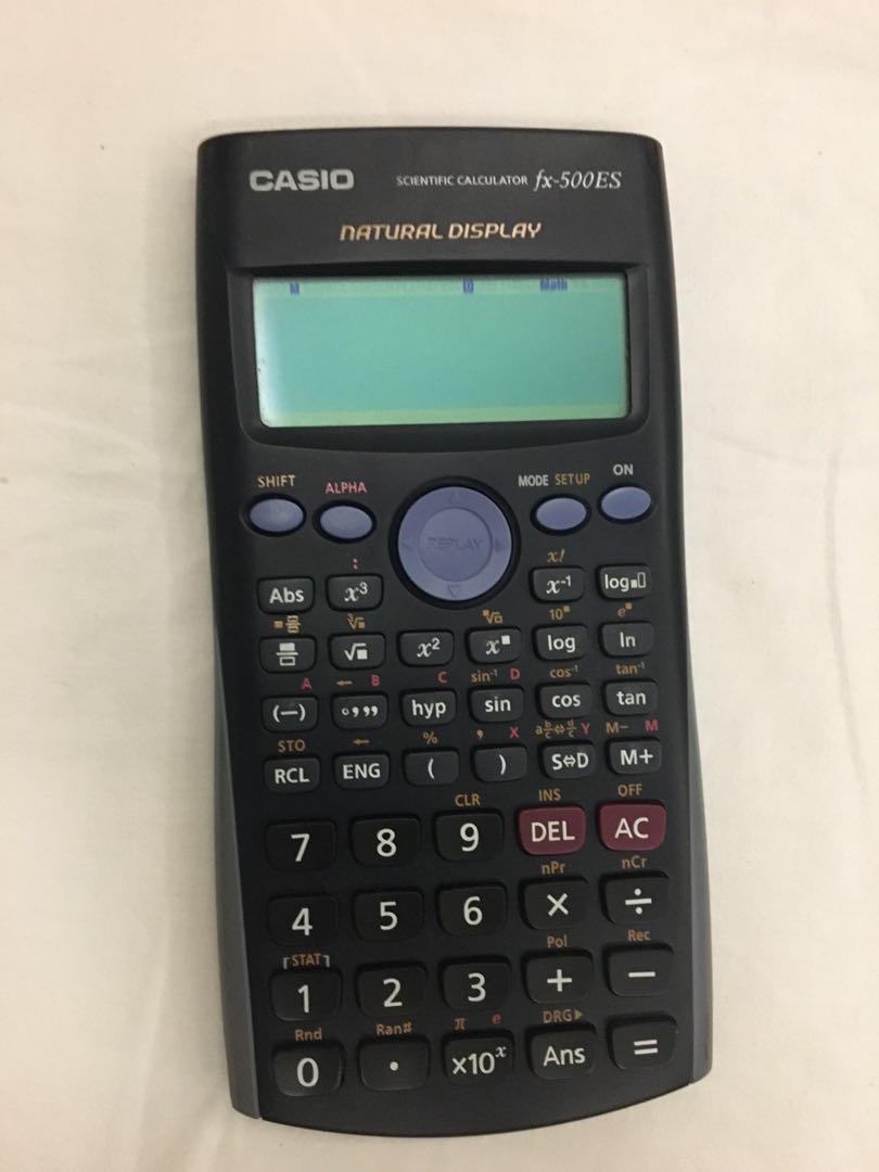 Casio Scientific calculators, Computers \u0026 Tech, Office \u0026 Business  Technology on Carousell