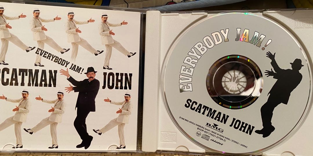 日本靚聲CD/ scatman John / everybody jam! /BVCP-937