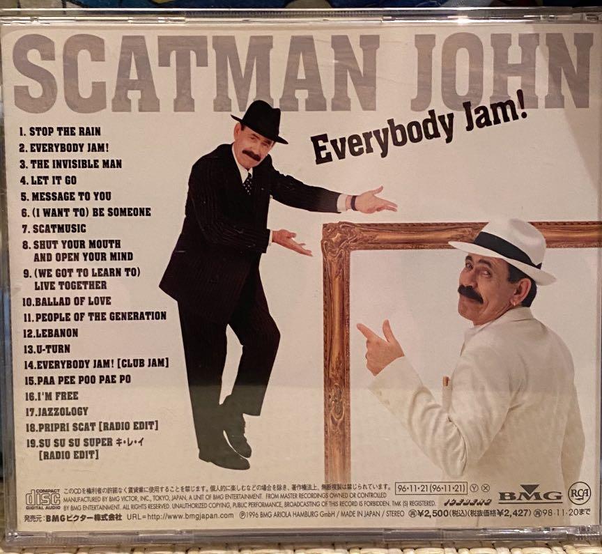 日本靚聲CD/ scatman John / everybody jam! /BVCP-937