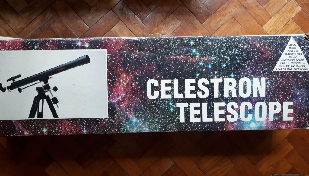 CELESTRON REFRACTOR TELESCOPE 60MM