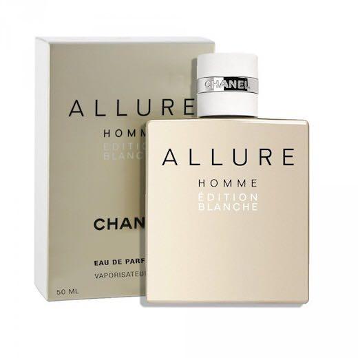 Chanel Allure Homme Edition Blanche Eau De Parfum , Beauty & Personal Care,  Fragrance & Deodorants on Carousell