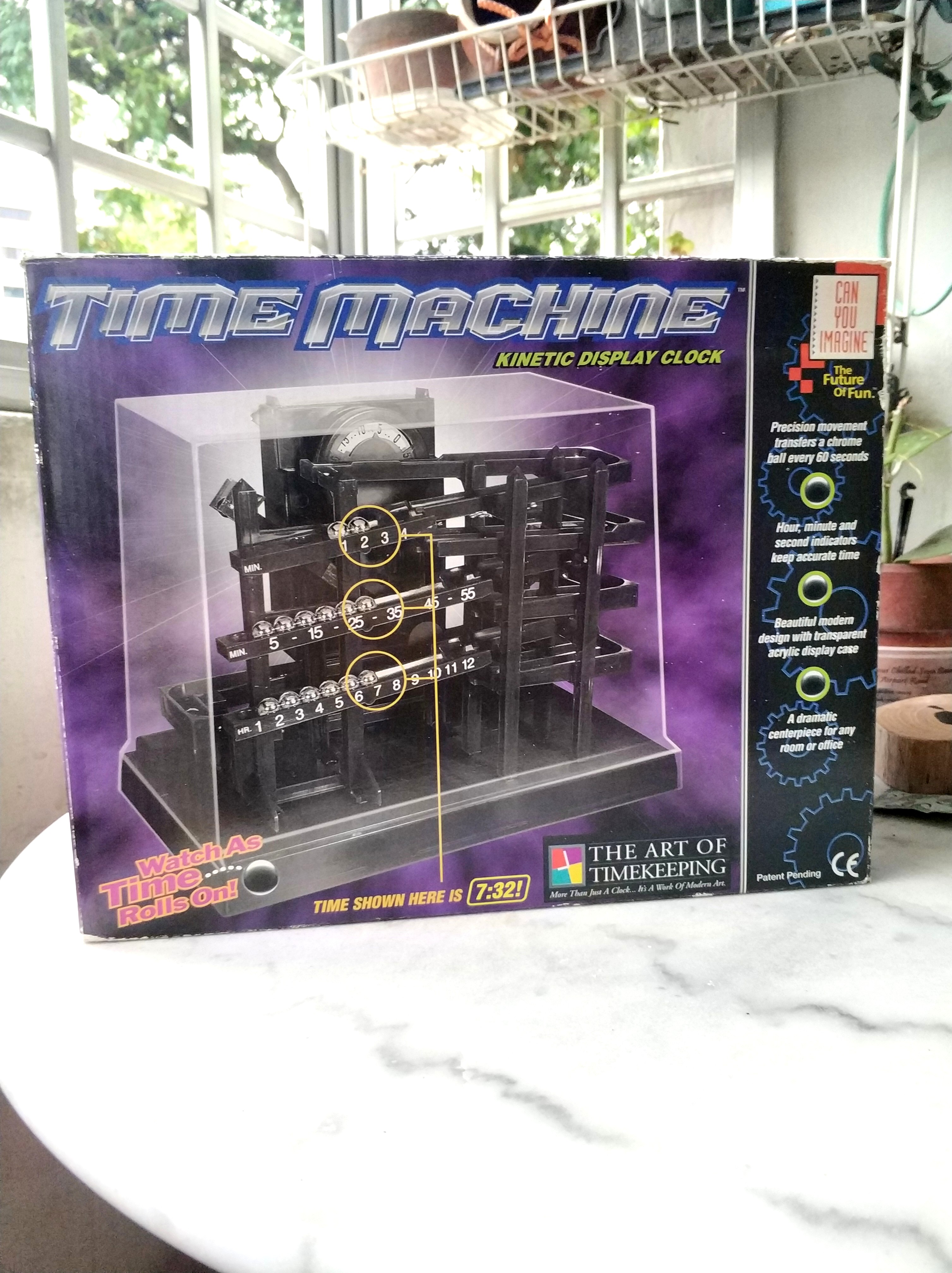 Clock Ball Bearing Clock. Novelty REAL WORKING CLOCK, Hobbies