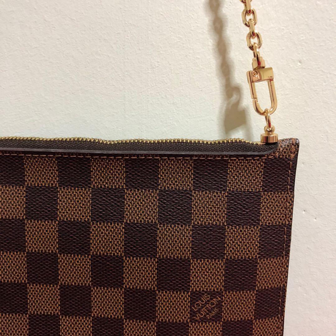 Convert your Louis Vuitton Neverfull Pouch to a Sling Bag